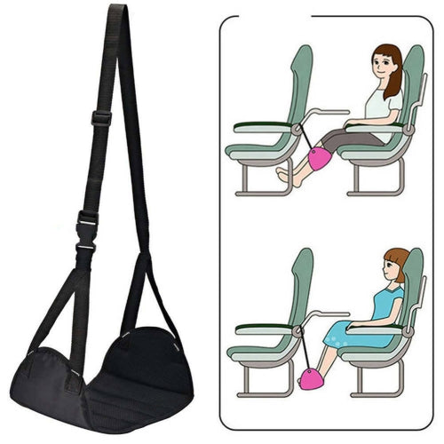 Travel Foot Hammock Footrest for Airplane