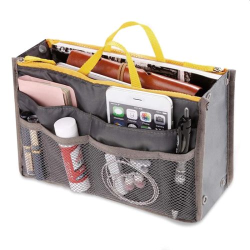 Purse Organizer Insert for Handbags zipper bag detachable Tote Bag  Organizer | eBay